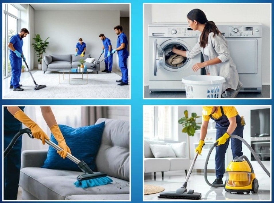 Professional Laundry Cleaning Process